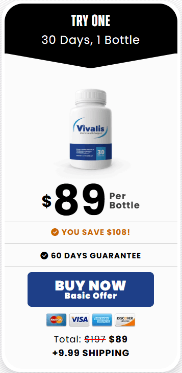 Vivalis 30-day supply – order now